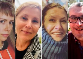 Maria Baronova, Zhanna Agalakova, Lilia Gildeyeva y Vadim Glusker, algunos de los periodistas que abandonaron los principales medios estatales rusos tras la invasión a Ucrania