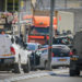 Israeli security forces secure the scene of a shooting attack in Hawara, in the West Bank, near Nablus, February 26, 2023. Photo by Nasser Ishtayeh/Flash90 *** Local Caption *** פיגוע
חווארה
חייל
חיילים
שוטרים
הרוגים
כפר
ירי